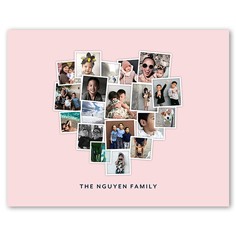 Tilted Heart Collage Landscape