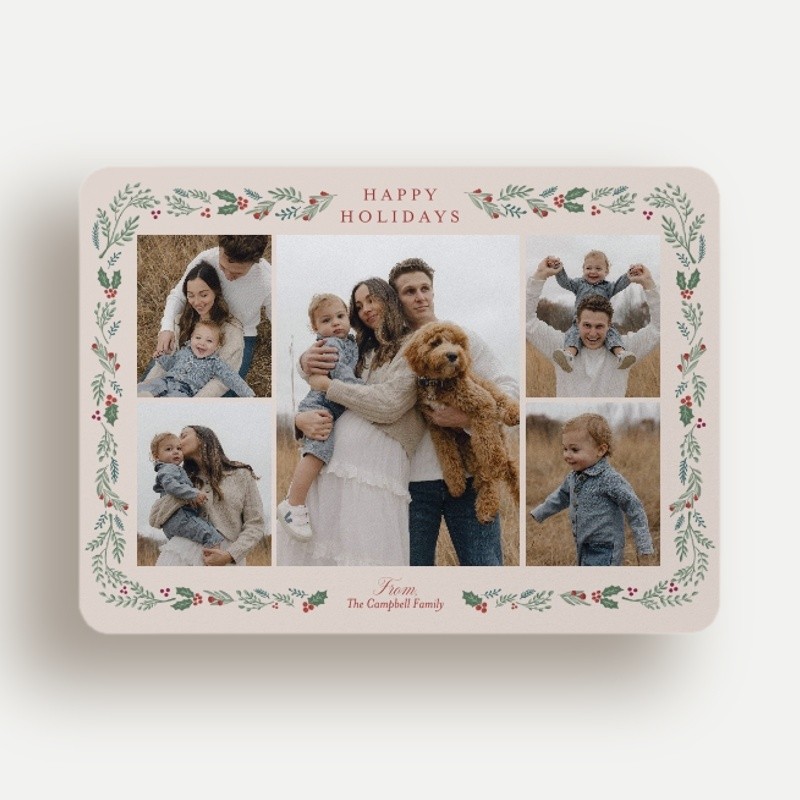 Painted Holly Frame