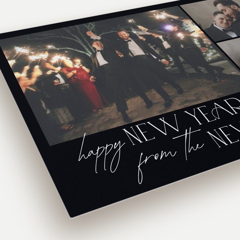 Joyful Vows New Year's Card