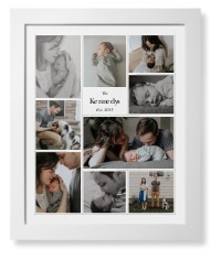 Modern Family Collage Portrait