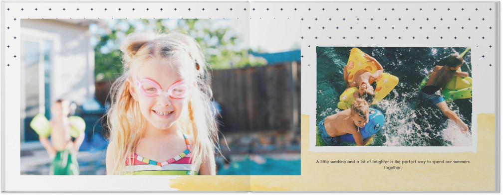 Watercolor Year in Review 8x11 undefined  Photo Book