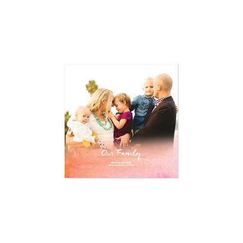 Modern Watercolor Ombre 8x8 undefined  Premium Album