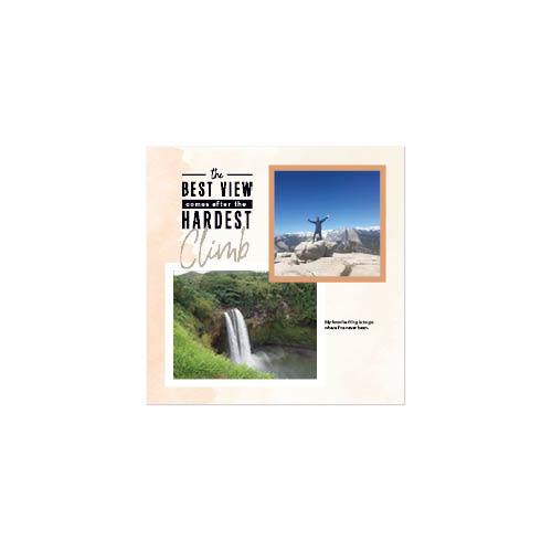 Inspirational Travel Calendar 12x12 undefined  Wall Calendar