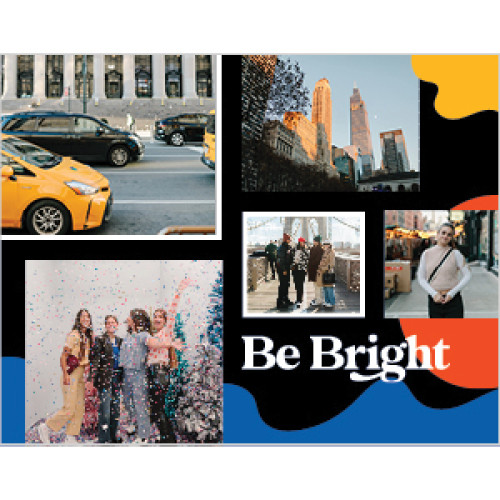 Bright Color Pop Calendar 8x11 undefined  Wall Calendar