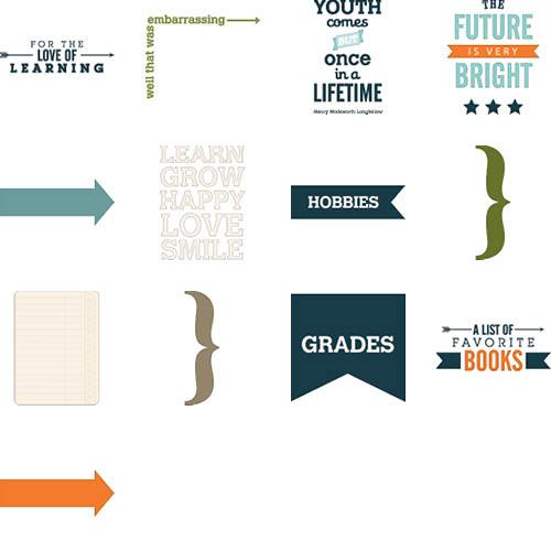 Project Life Childhood: Bridgeport Edition 8x11 undefined  Premium Album