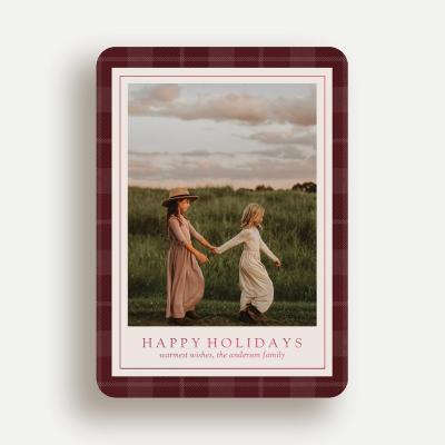 Plaid Border Wishes