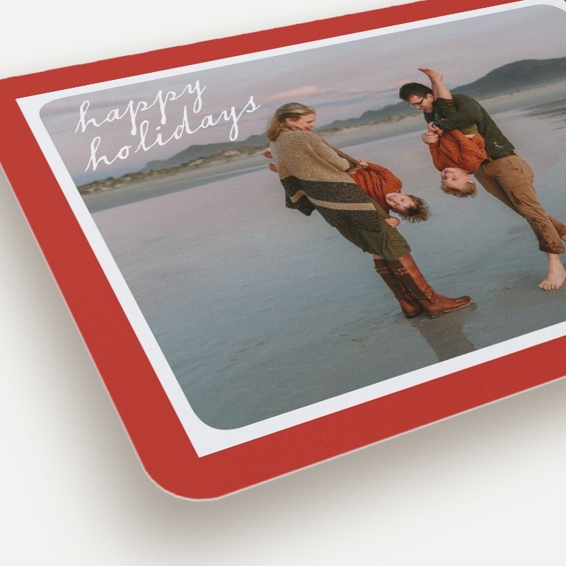 Handwritten Frame Holiday Card