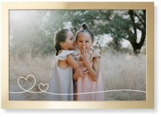 Double Heart Line Art