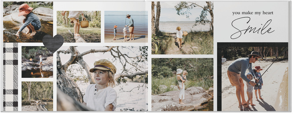 Black and White Rustic