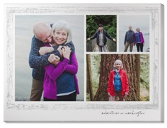 Brushed Border Collage Of Four