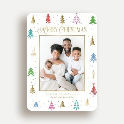 Festive Tree Border