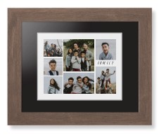 Rustic Picture Gallery Collage Of Seven