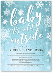 Showering Snowflakes