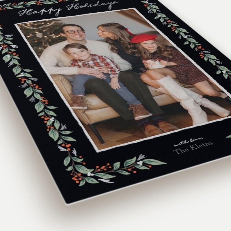 Botanical Frame Holiday Card