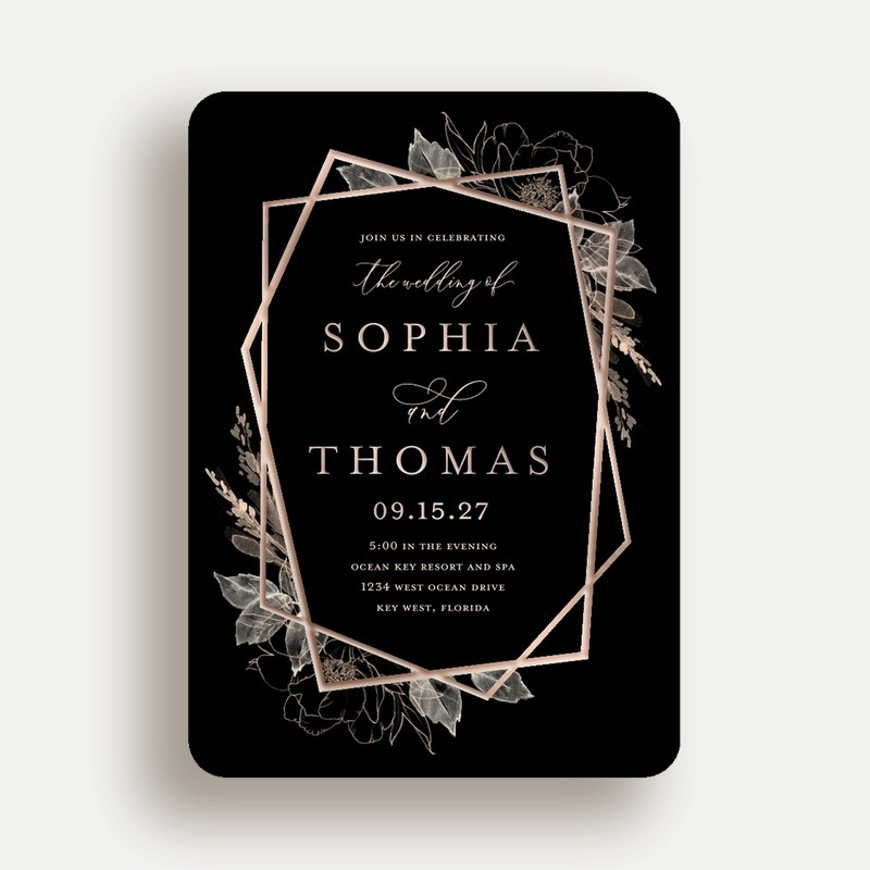 Etched Floral