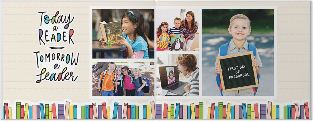 Colorful School Days by Float Paperie 8x11 undefined  Photo Book