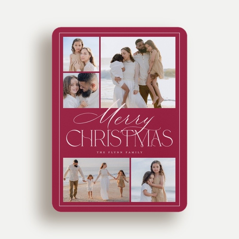 Elegant Mix Holiday Card