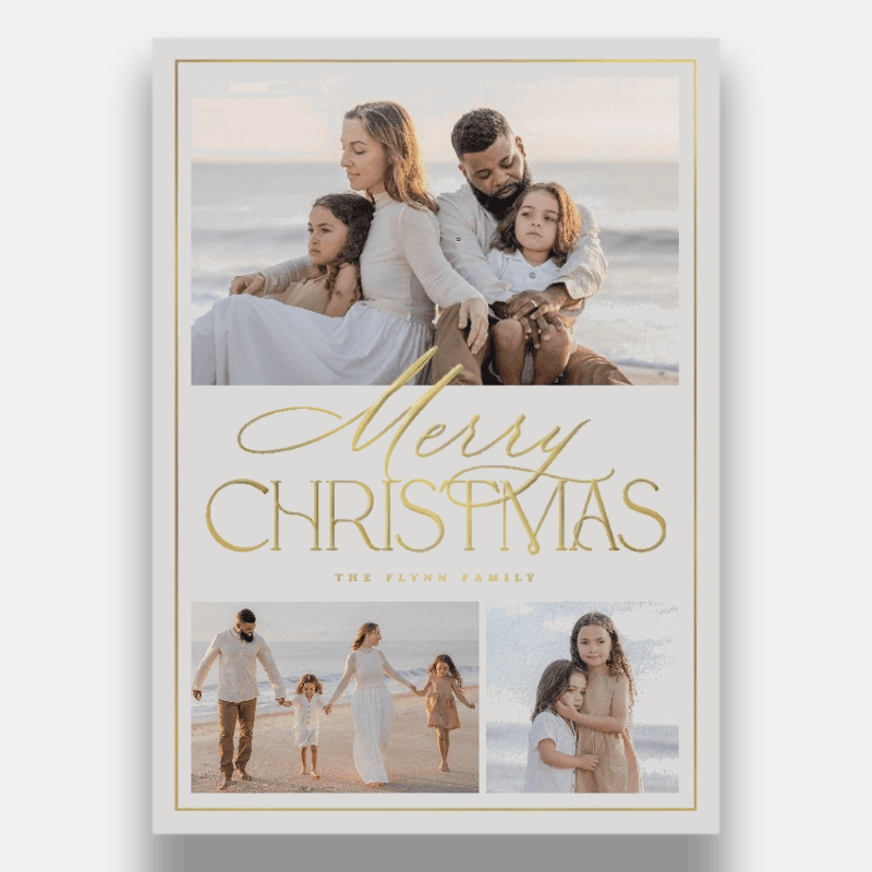 Refined Collage Holiday Card