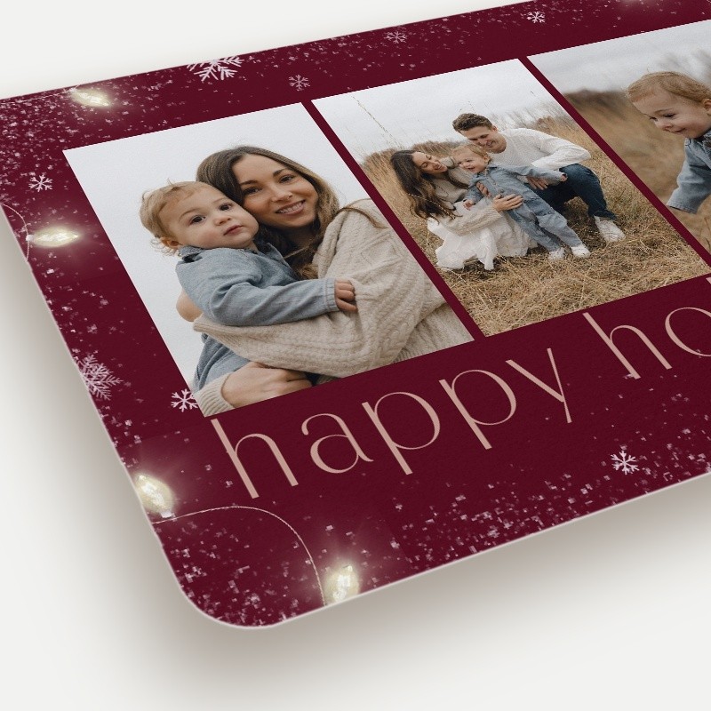 Twinkling Lights Holiday Card
