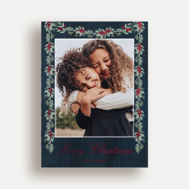 Berry Swag Holiday Card