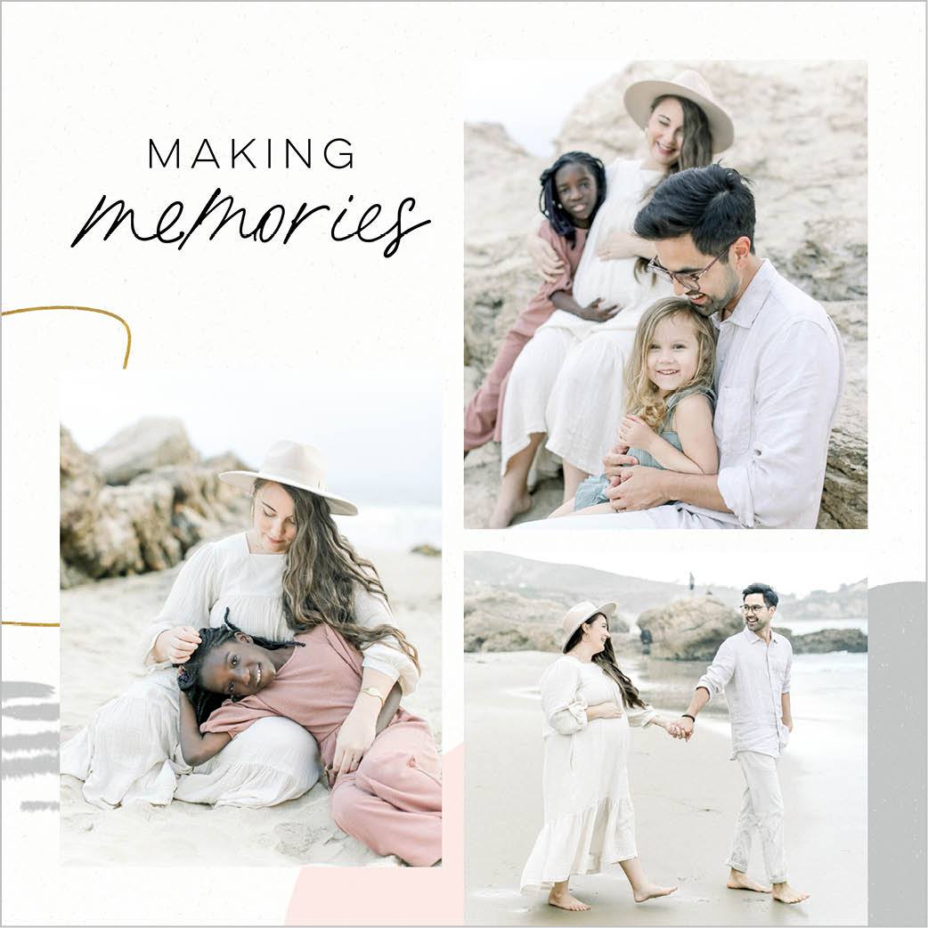 Muted Everyday Abstract Calendar 12x12 undefined  Wall Calendar