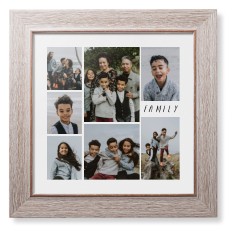 Rustic Picture Gallery Collage Of Seven