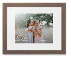 Double Heart Line Art