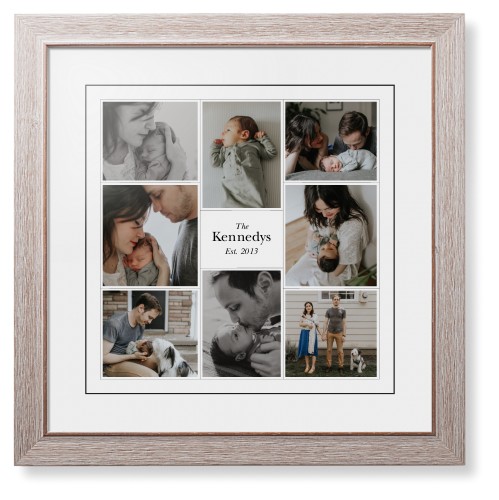 Modern Family Collage Portrait