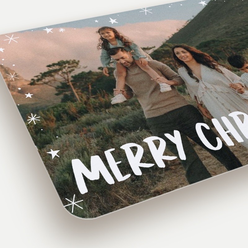 Handwritten Stars Holiday Card