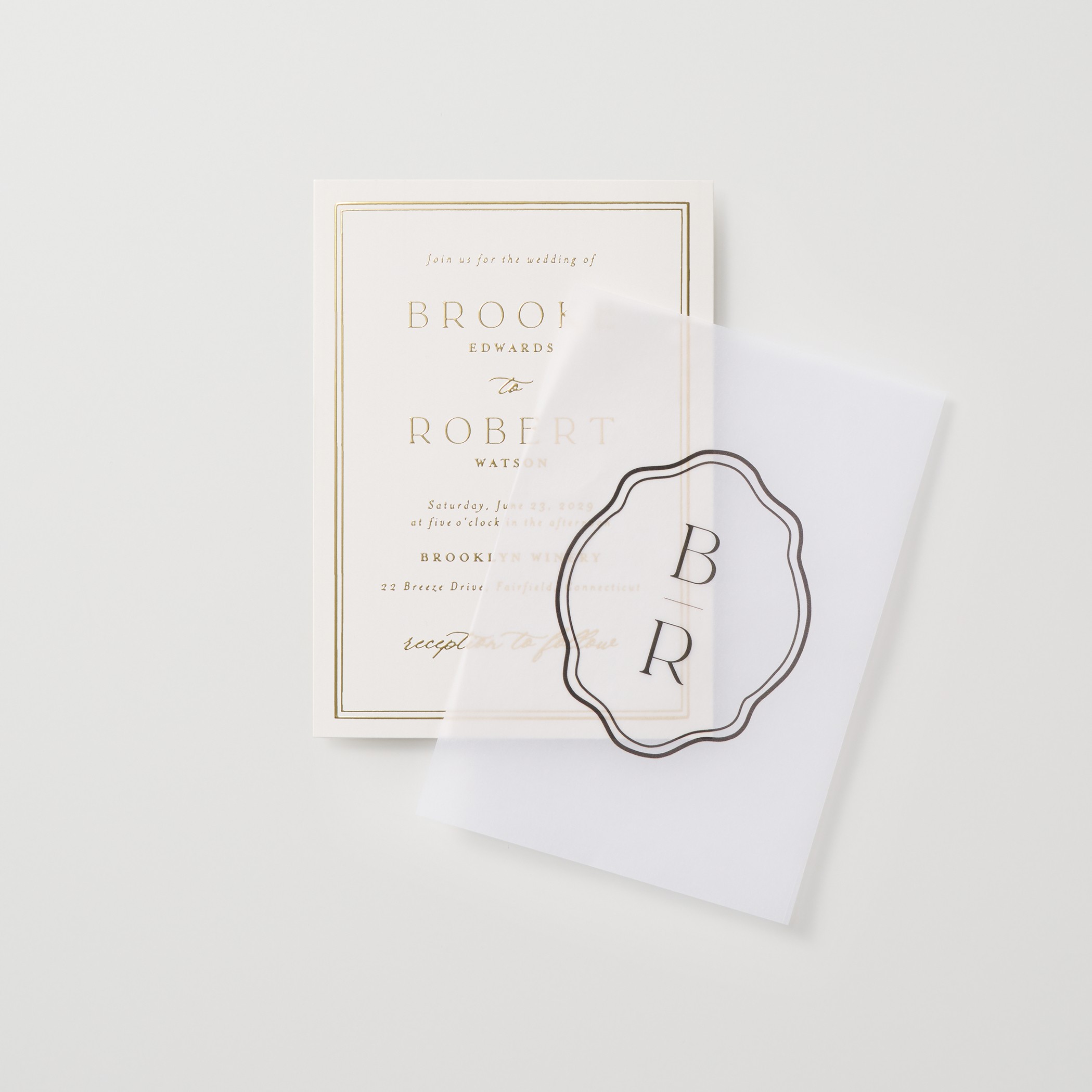 Lovely Chirography Vellum Lovely Chirography 5x7 White Vellum