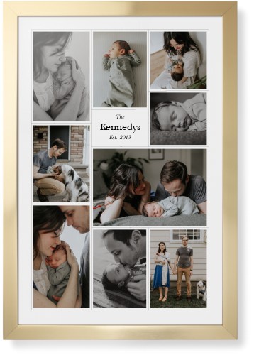 Modern Family Collage Portrait