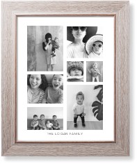 Vertical Gallery Collage of Seven