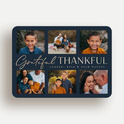 Grateful and Thankful
