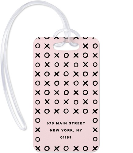 Princess XO 2x4 Pink  Luggage Tag