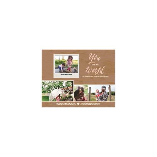 Rustic Textures 8x11 undefined  Wall Calendar