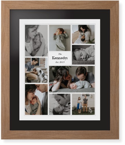 Modern Family Collage Portrait