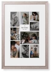 Modern Family Collage Portrait