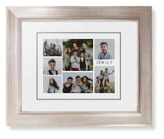 Rustic Picture Gallery Collage Of Seven