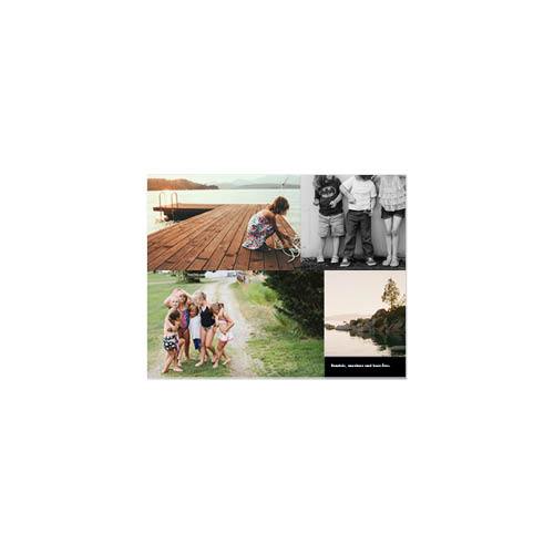 Simply Black Calendar 8x11 undefined  Wall Calendar