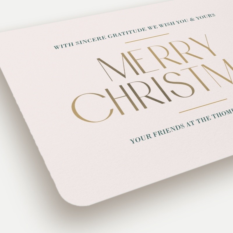 Celebrating Gratitude Holiday Card