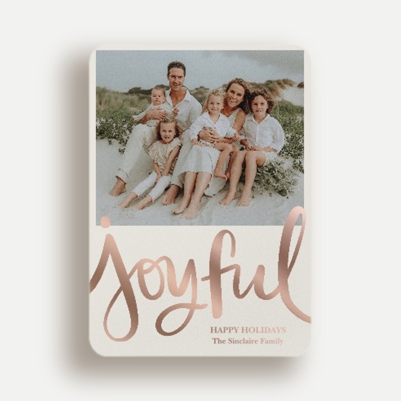 Brushed Joyful