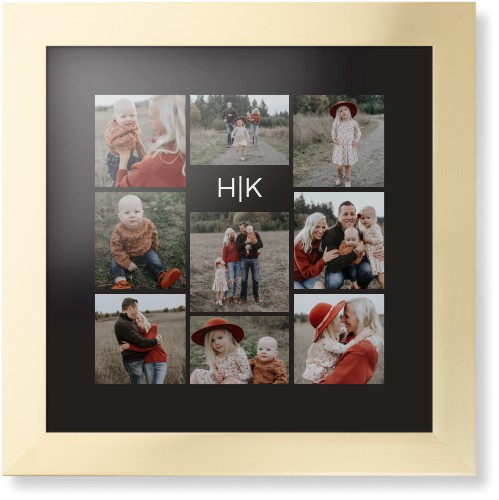 Modern Gallery Monogram of Nine