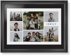 Rustic Picture Gallery Collage Of Seven