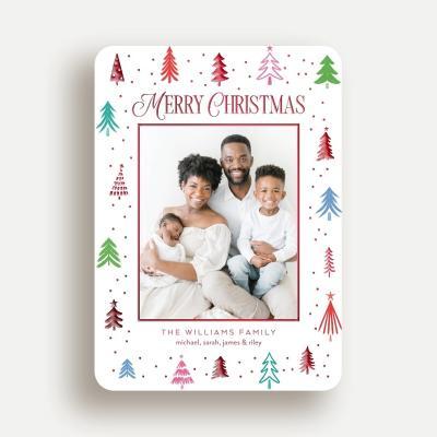 Festive Tree Border