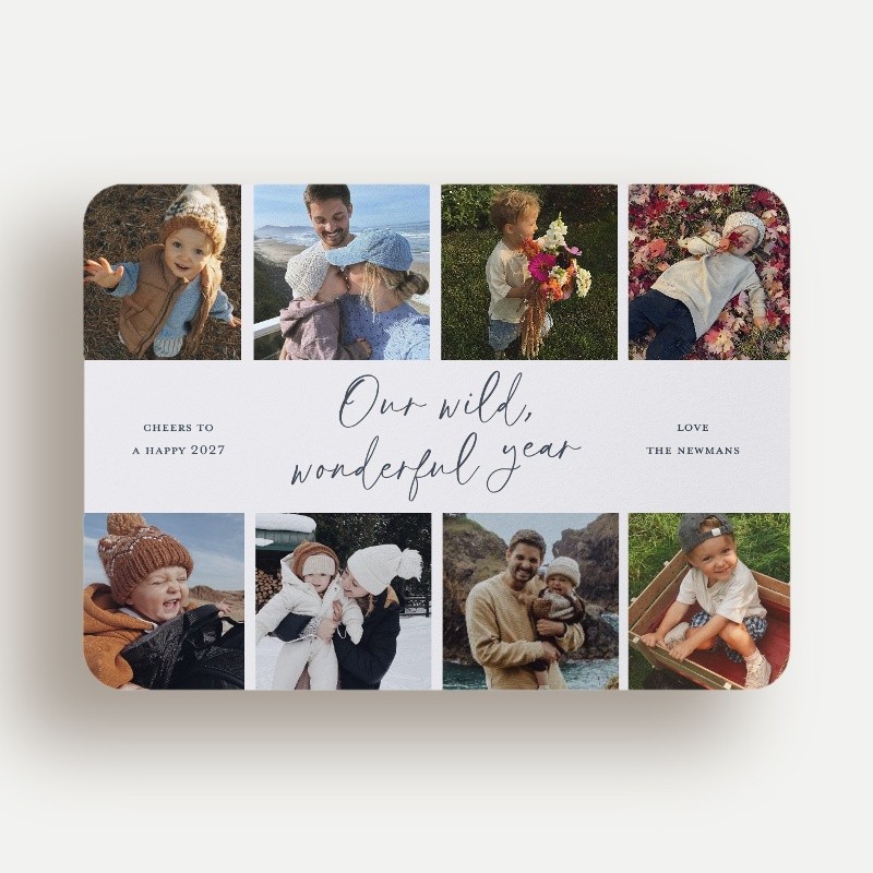 Wonderful Year New Year's Card