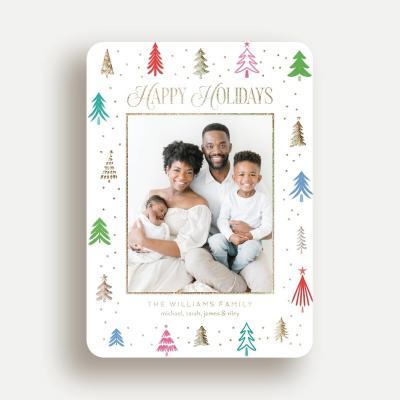 Festive Tree Border