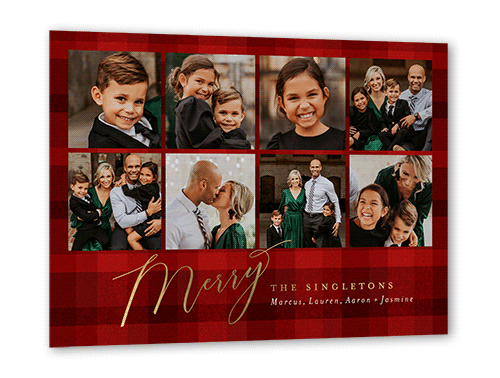 Joyful Holiday Plaid