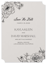 Rustic Sketched Florals