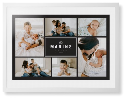Contemporary Family Collage