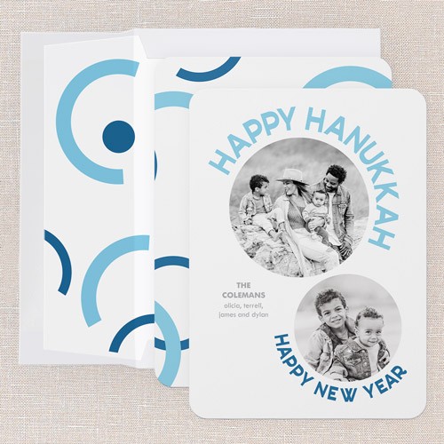 Joyful Jingles 5x7 White  Holiday Card